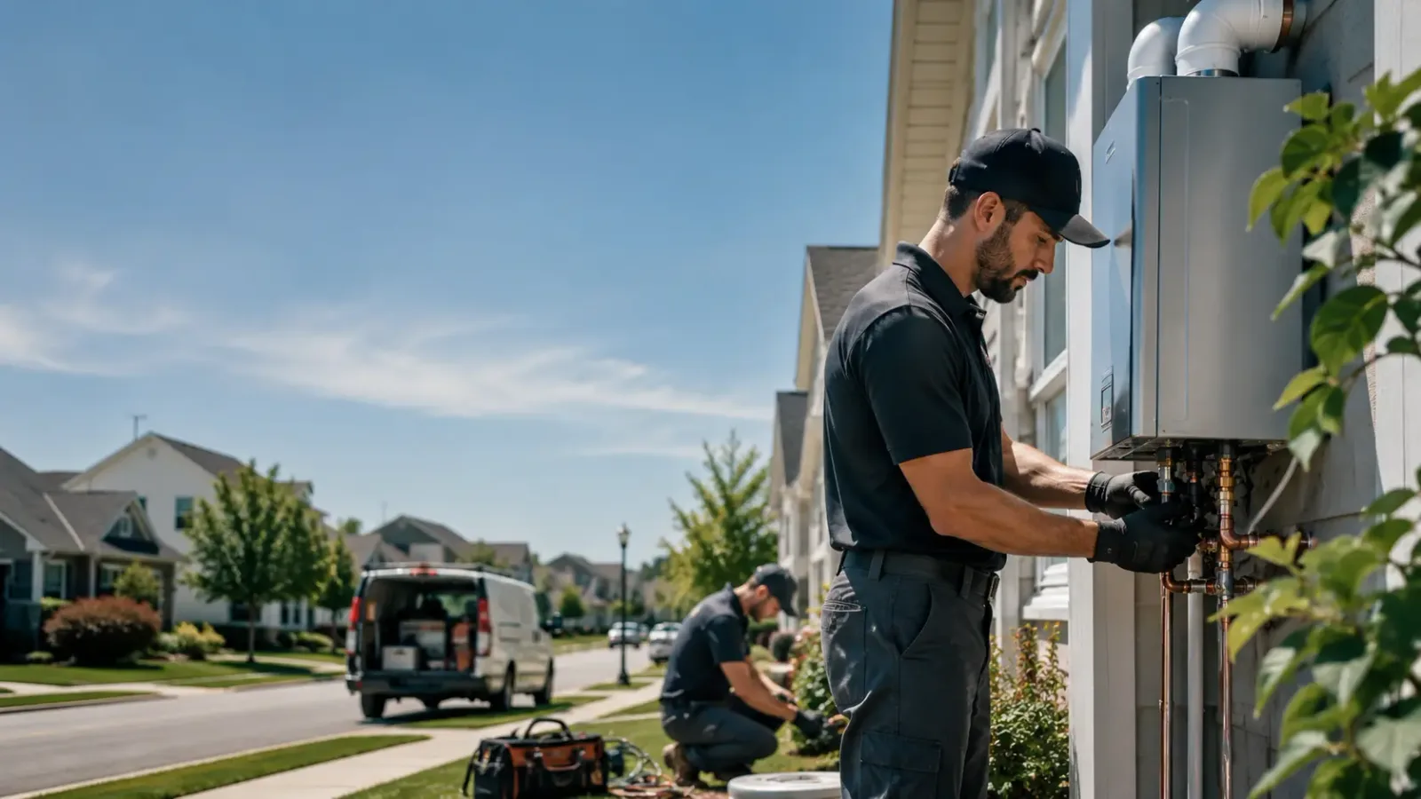Tankless Water Heater Installation in Palms, MI